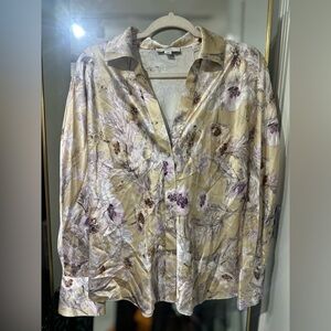Vince silky shirt woman